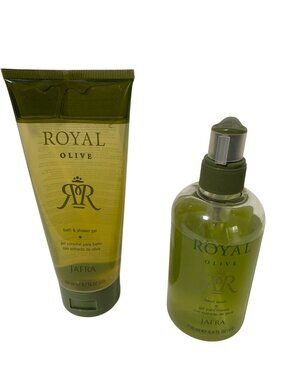 Jafra 2 Piece Set Royal Olive Handwash & Bath & Shower Gel